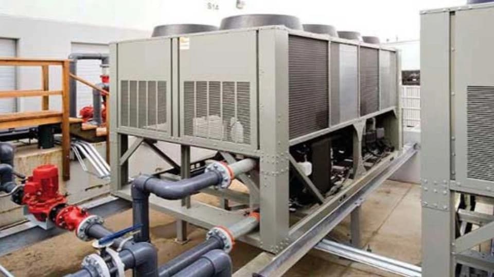 انواع چیلرهای صنعتی